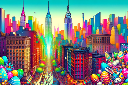 Easter Illustration Manhattan