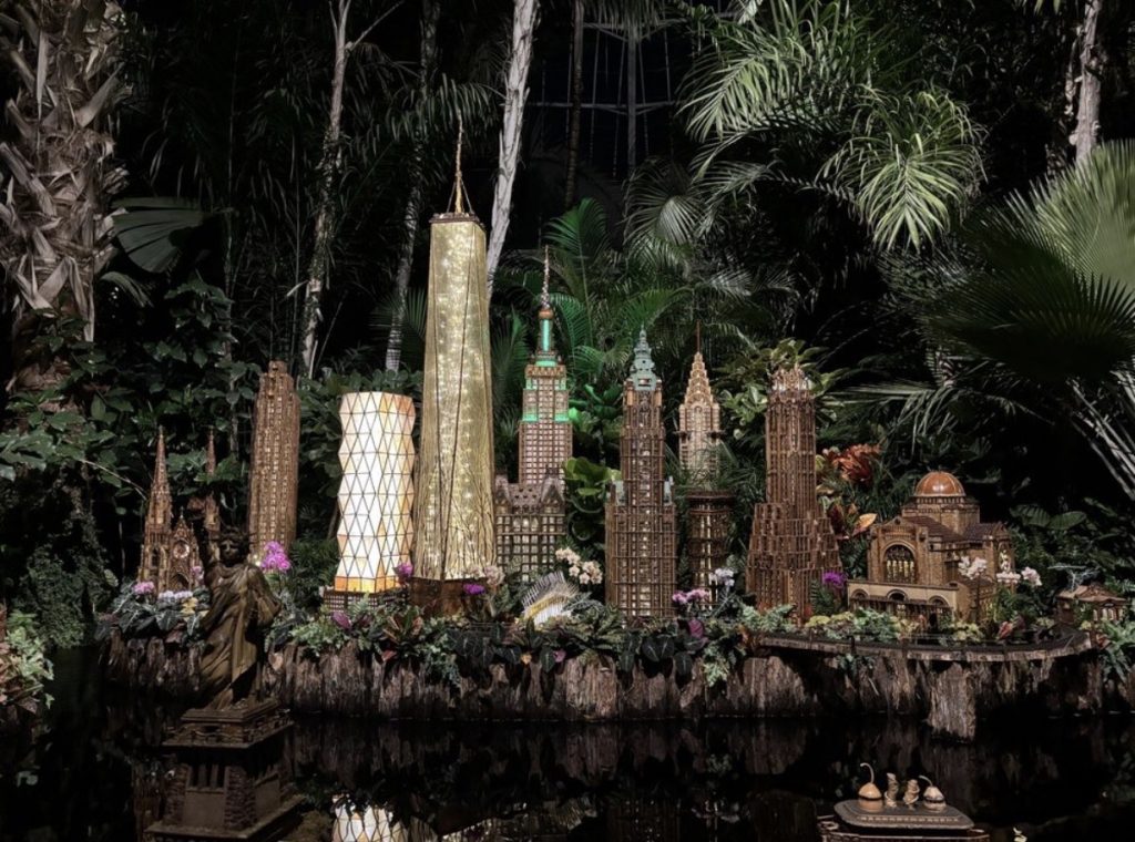 Holiday Train Show: la magia dei trenini di Natale al New York Botanical Garden 